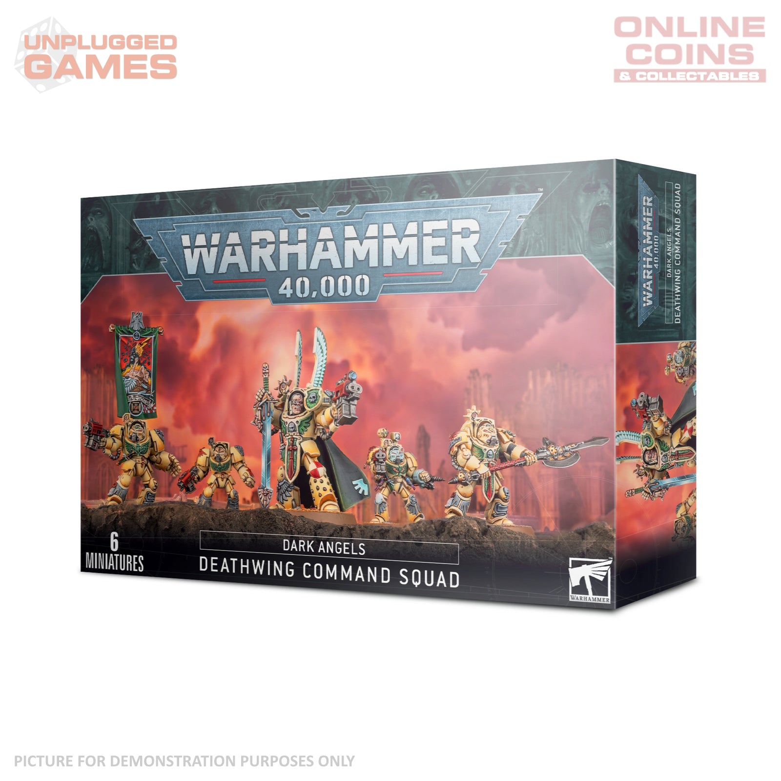 Warhammer 40,000 - Dark Angels Deathwing Command Squad